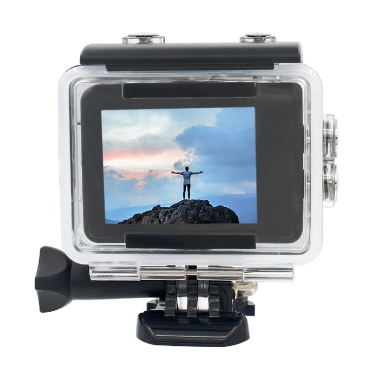 HAMTOD H2A HD 4K WiFi Sport Camera with Waterproof Case, Generalplus 5168, 2.0 inch Touch LCD Screen, 170 Degree Wide Angle Lens(Black)