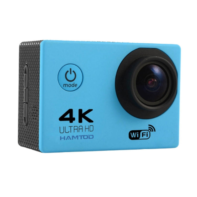HAMTOD H9A HD 4K WiFi Sport Camera with Waterproof Case, Generalplus 4247, 2.0 inch LCD Screen, 120 Degree Wide Angle Lens
