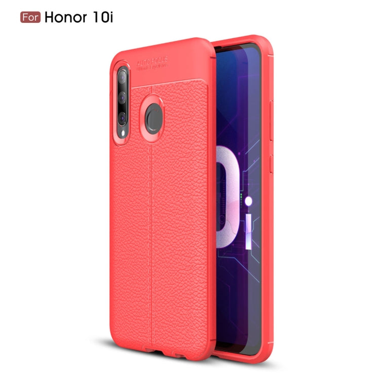 Litchi Texture TPU Shockproof Case for Huawei Honor 10i