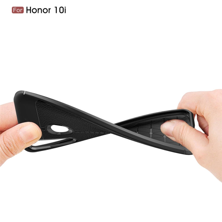 Litchi Texture TPU Shockproof Case for Huawei Honor 10i