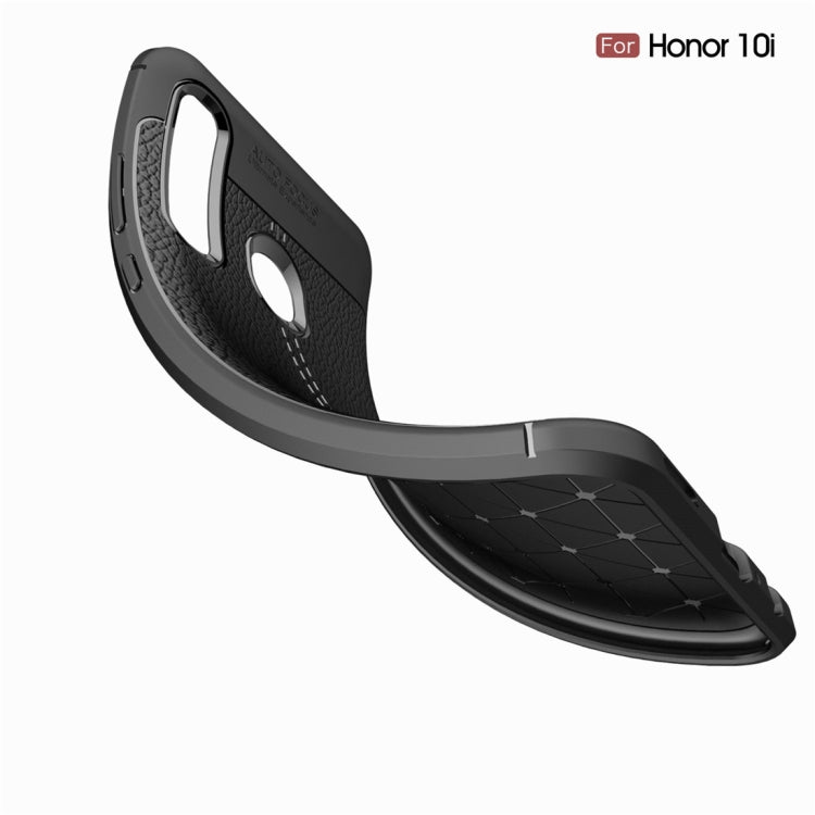 Litchi Texture TPU Shockproof Case for Huawei Honor 10i