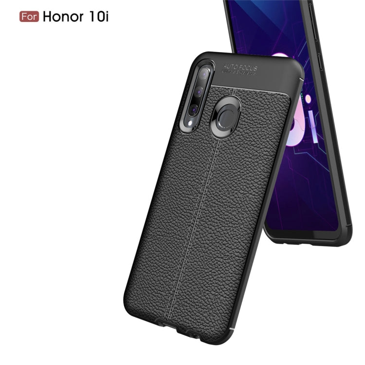 Litchi Texture TPU Shockproof Case for Huawei Honor 10i
