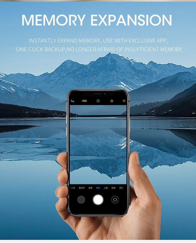 Apple backup efficiently transmits massive storage MicroSD/TF portable U disk