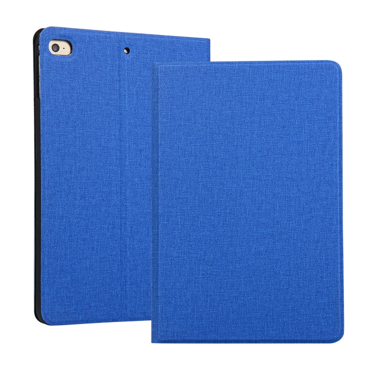 Fabric Texture Horizontal Flip Leather Case for iPad mini 4 / mini 2019, with Holder & Sleep / Wake-up Function