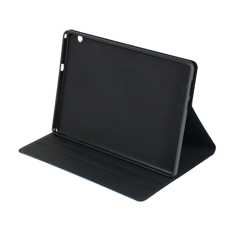 For Huawei T5 10.1 inch Cloth Horizontal Left And Right Open Bracket Solid Color Protective Shell TPU Bottom Shell