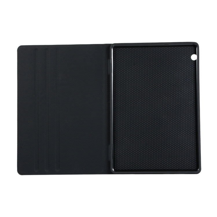 For Huawei T5 10.1 Inch Painted Pattern Left And Right Open Flat Bracket Leather Case