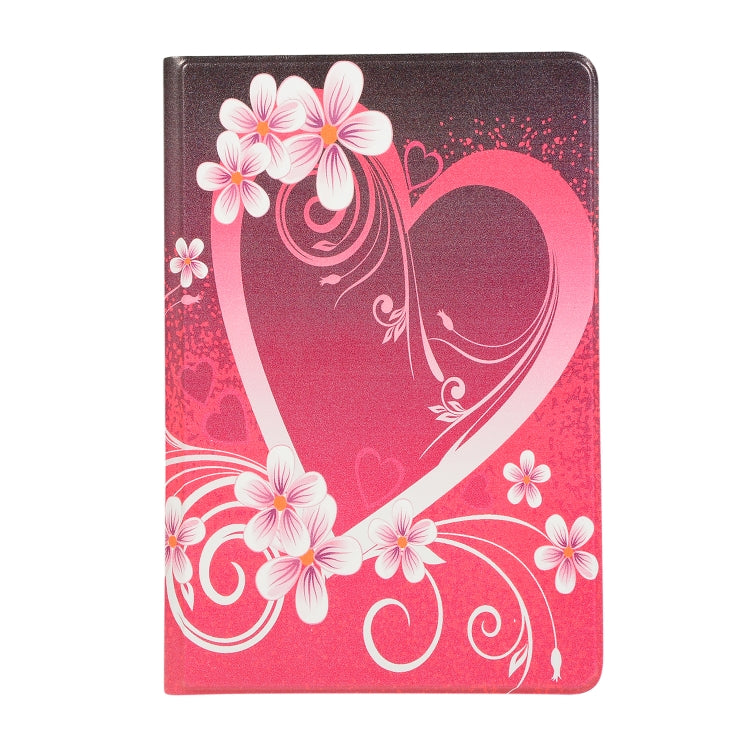 Painted Pattern Horizontal Flip Leather Case for iPad mini 4 / mini 2019, with Holder & Sleep / Wake-up Function(butterfly)