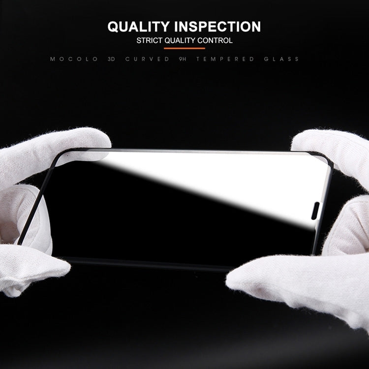 25 PCS 2.5D Full Glue Silk Print Tempered Glass Film for iPhone 6 & 6s(Black)