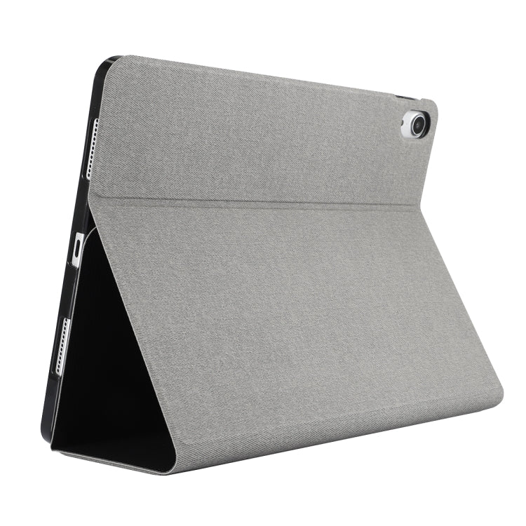 Fine Cloth Pattern Flat Leather Case for iPad Pro 11 inch 2018, with Business Pen Slot