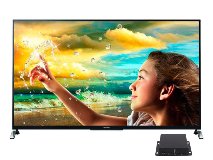 1080P HD Single AD Player with Power Automatically Play HDMI+CVBS USB/SD Card Player