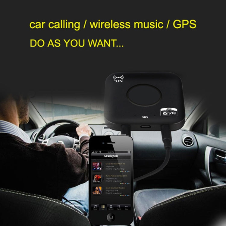 B7 Plus Bluetooth 4.2 NFC Wireless Bluetooth Audio Receiver Aptx Speaker with High Fidelity