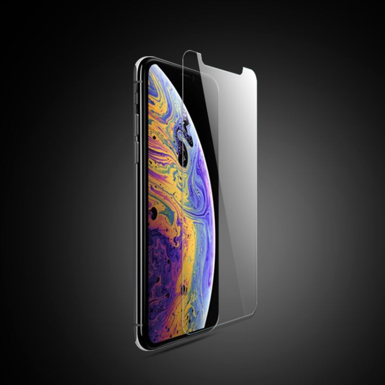 For iPhone XS / X 10pcs mocolo 0.33mm 9H 2.5D Tempered Glass Film(Transparent)