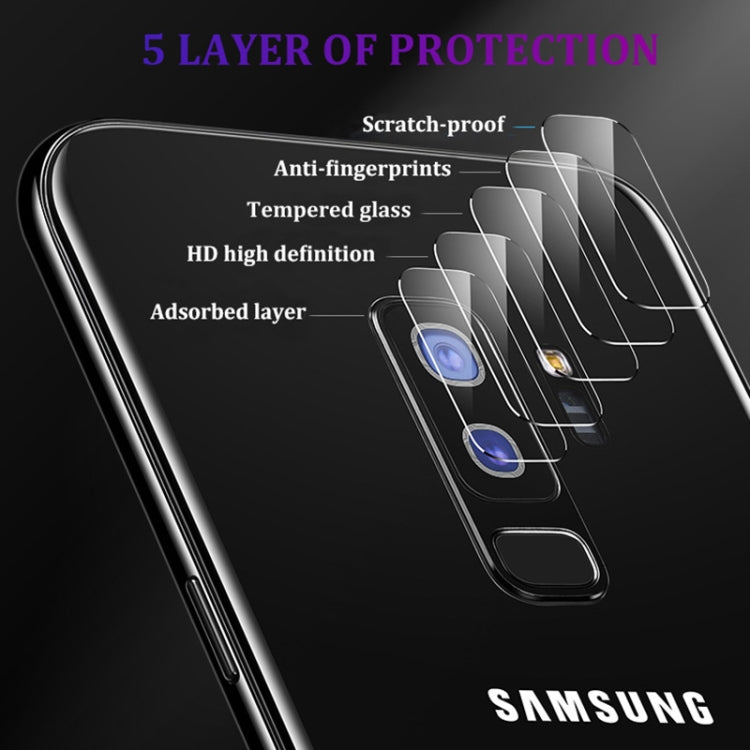 mocolo 0.15mm 9H 2.5D Round Edge Rear Camera Lens Tempered Glass Film for Samsung Galaxy A70 (Transparent)