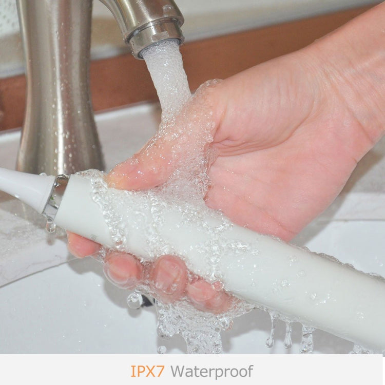 IPX7 Waterproof Rechargeable Adult Sonic Pulse Electric Toothbrush,  US Plug