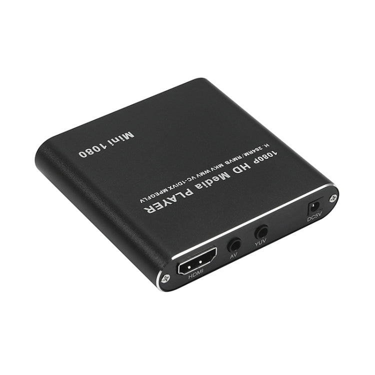 MINI 1080P Full HD Media USB HDD SD/MMC Card Player Box, US Plug