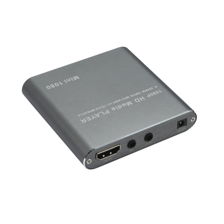 MINI 1080P Full HD Media USB HDD SD/MMC Card Player Box, US Plug