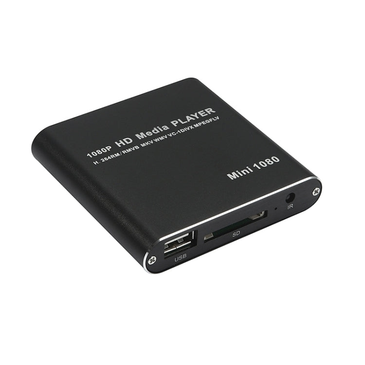 MINI 1080P Full HD Media USB HDD SD/MMC Card Player Box, UK Plug