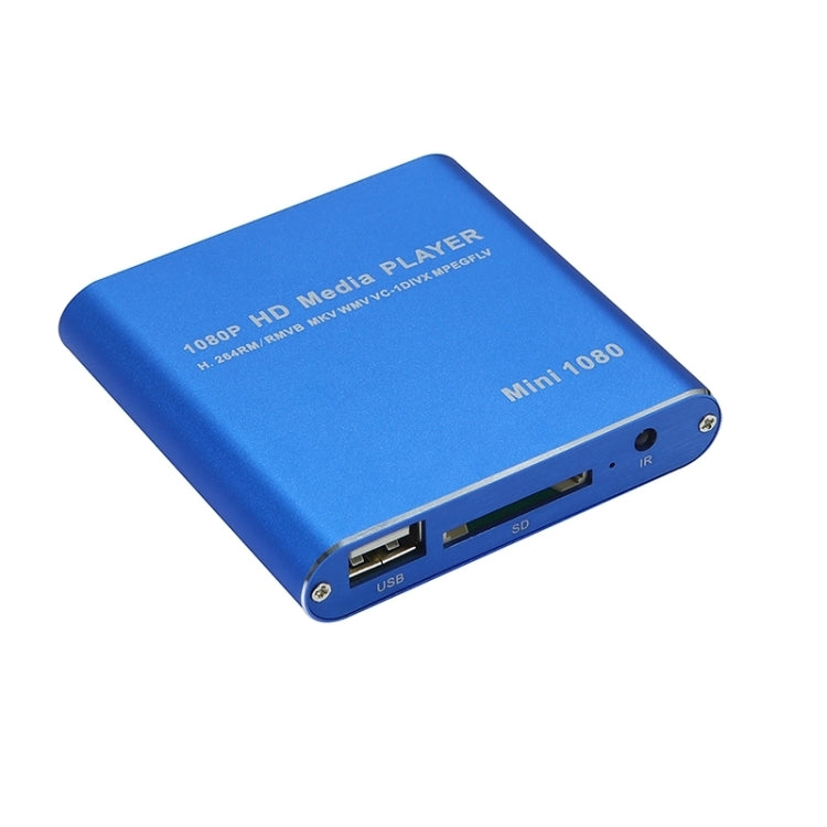 MINI 1080P Full HD Media USB HDD SD/MMC Card Player Box, UK Plug