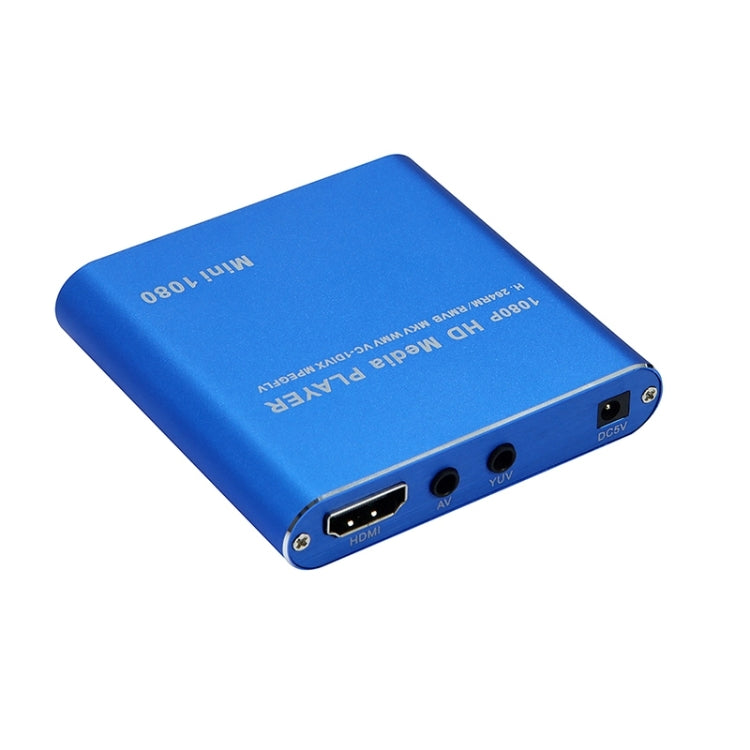 MINI 1080P Full HD Media USB HDD SD/MMC Card Player Box, UK Plug