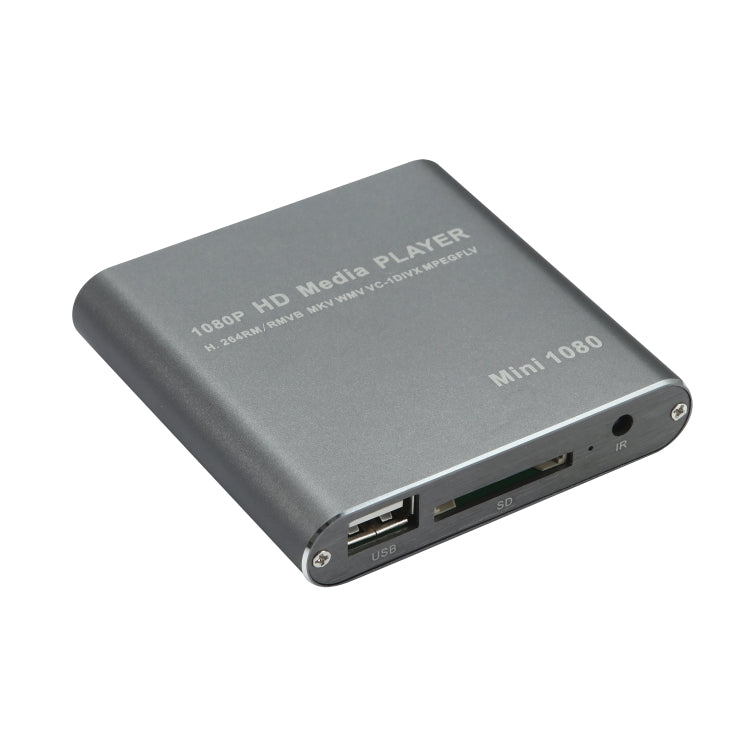 MINI 1080P Full HD Media USB HDD SD/MMC Card Player Box, UK Plug