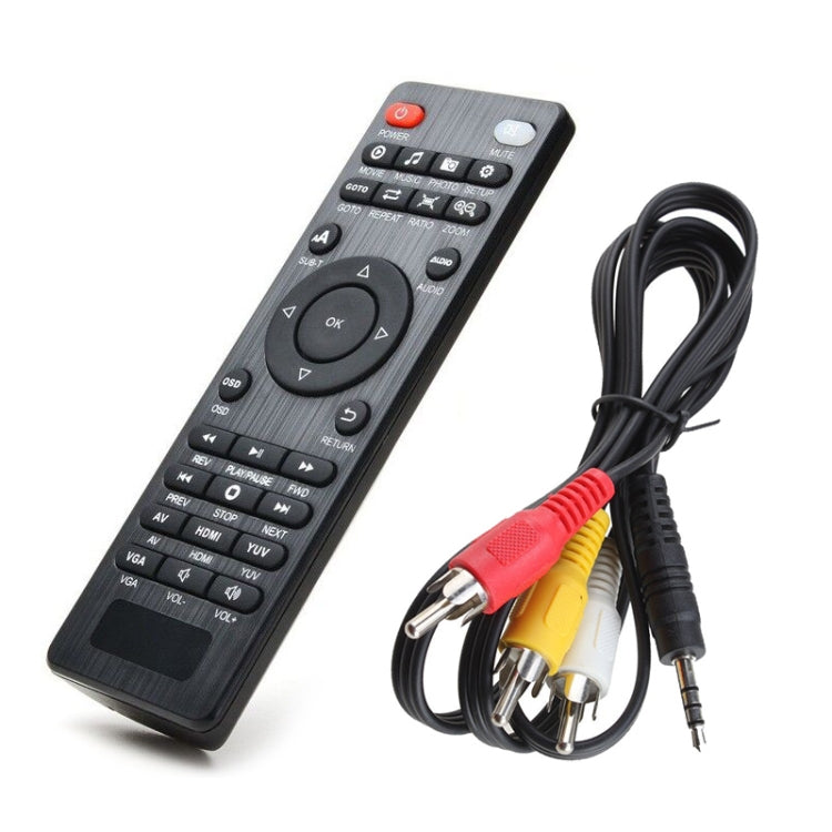 HDMI 1080P USB3.0 U Disk Video Play Box with Built-in Mediaplayer, US Plug(Black)