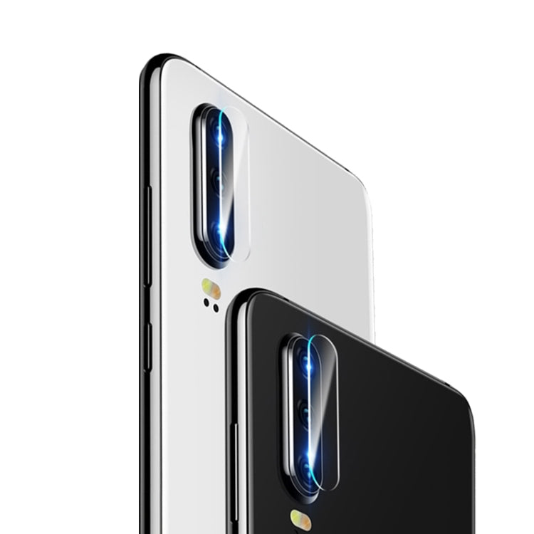 2 PCS mocolo 0.15mm 9H 2.5D Round Edge Rear Camera Lens Tempered Glass Film for Huawei P30