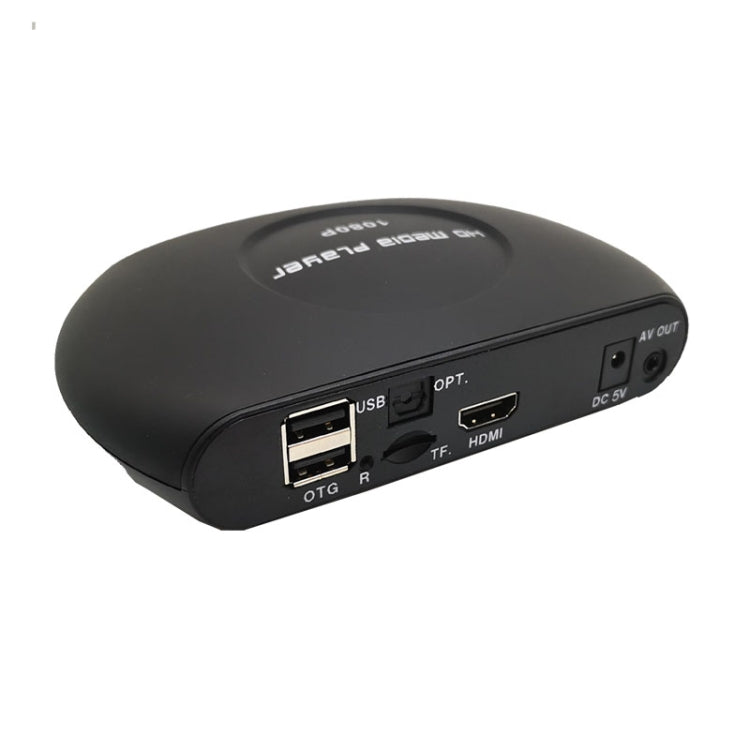 H.265/HEVC HD 1080P HD Media Player Advertising Autoplay Loop-Play Box, UK Plug(Black)