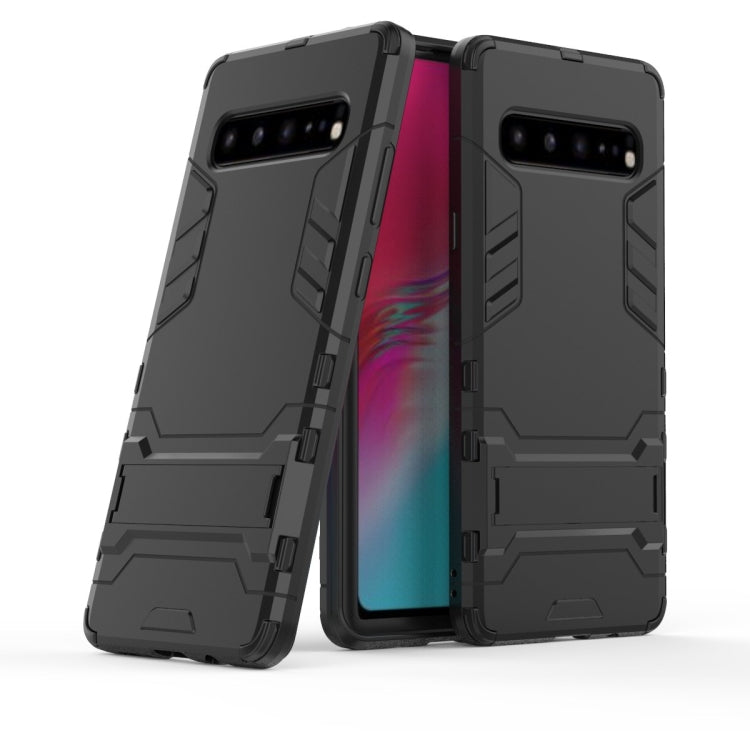 Shockproof PC + TPU Case for Galaxy S10 5G, with Holder
