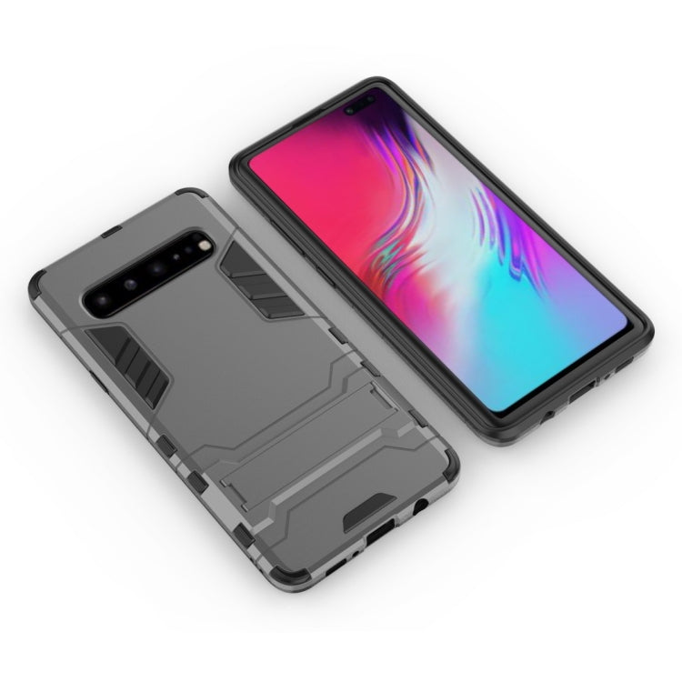 Shockproof PC + TPU Case for Galaxy S10 5G, with Holder