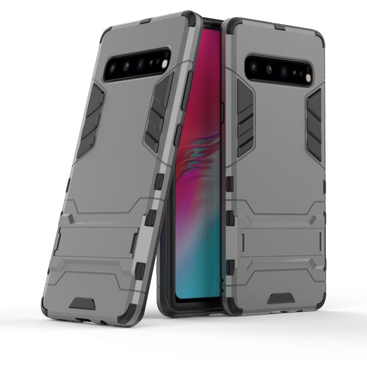 Shockproof PC + TPU Case for Galaxy S10 5G, with Holder