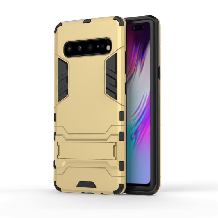 Shockproof PC + TPU Case for Galaxy S10 5G, with Holder