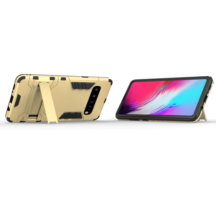 Shockproof PC + TPU Case for Galaxy S10 5G, with Holder