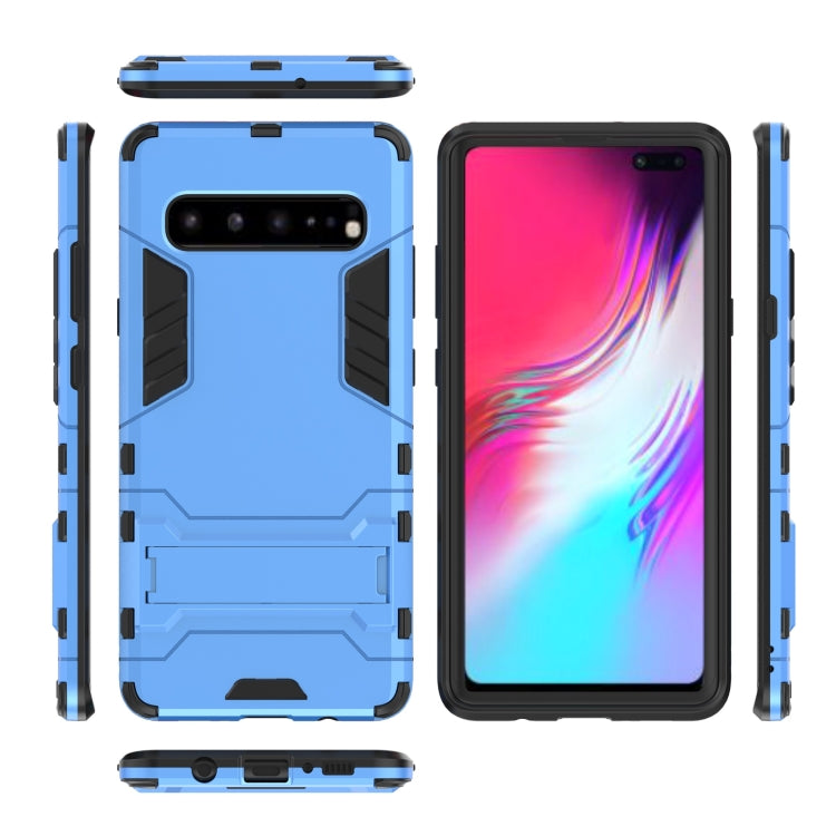 Shockproof PC + TPU Case for Galaxy S10 5G, with Holder