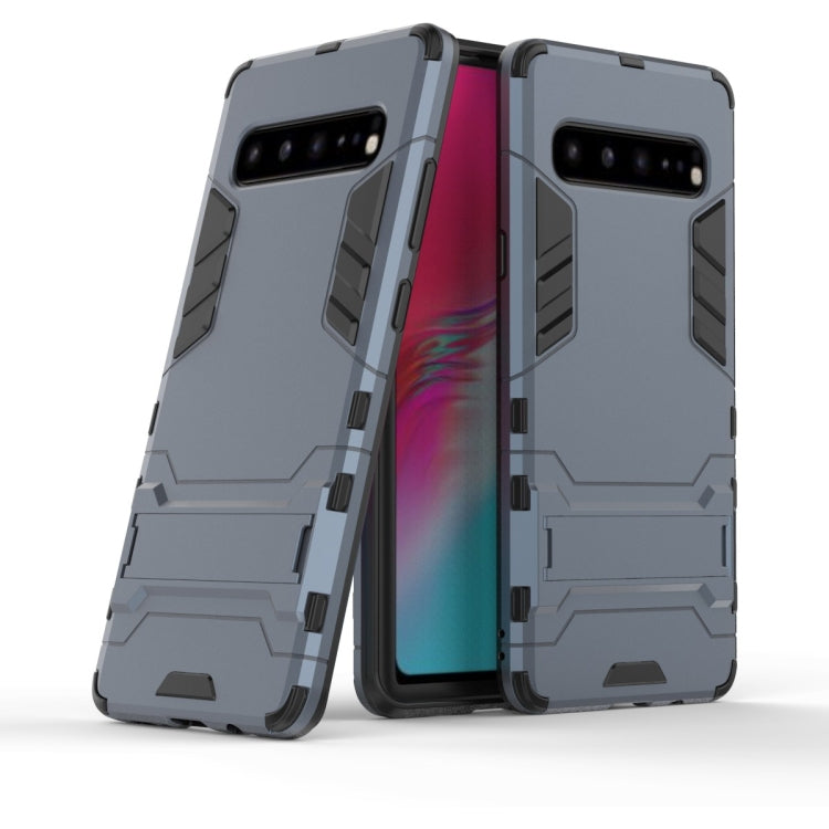 Shockproof PC + TPU Case for Galaxy S10 5G, with Holder