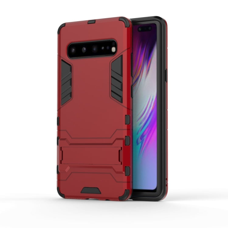 Shockproof PC + TPU Case for Galaxy S10 5G, with Holder