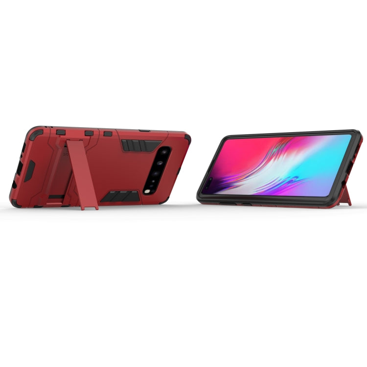 Shockproof PC + TPU Case for Galaxy S10 5G, with Holder