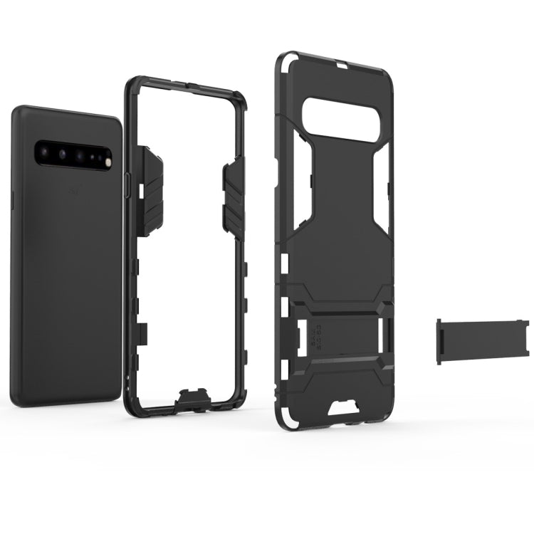 Shockproof PC + TPU Case for Galaxy S10 5G, with Holder