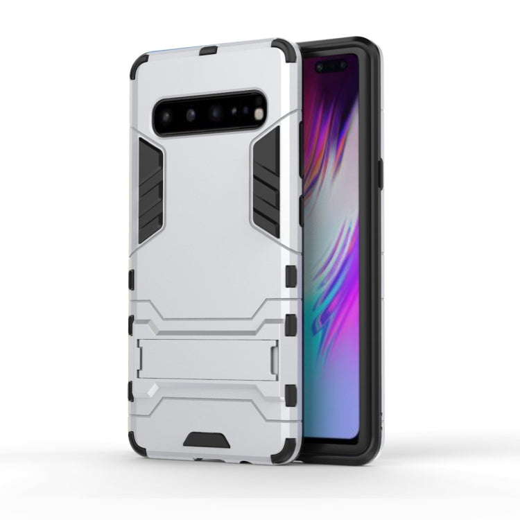 Shockproof PC + TPU Case for Galaxy S10 5G, with Holder