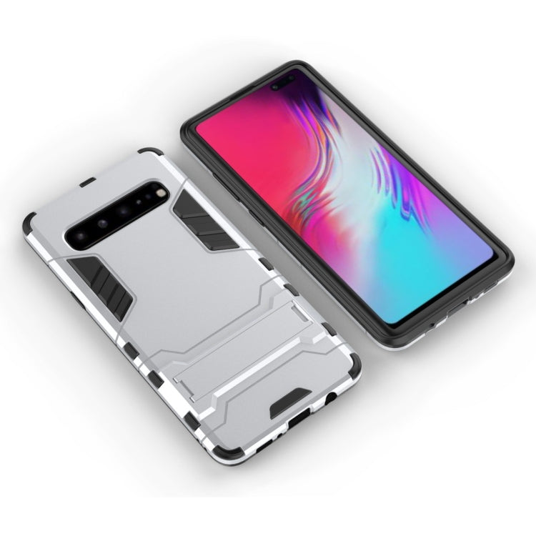 Shockproof PC + TPU Case for Galaxy S10 5G, with Holder