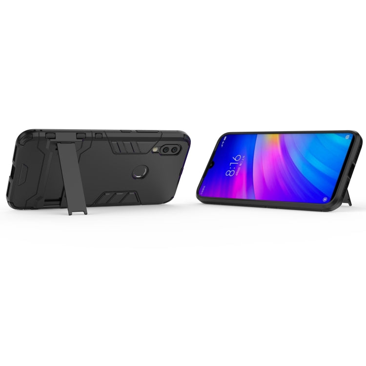 Shockproof PC + TPU Case for Xiaomi Redmi 7, with Holder