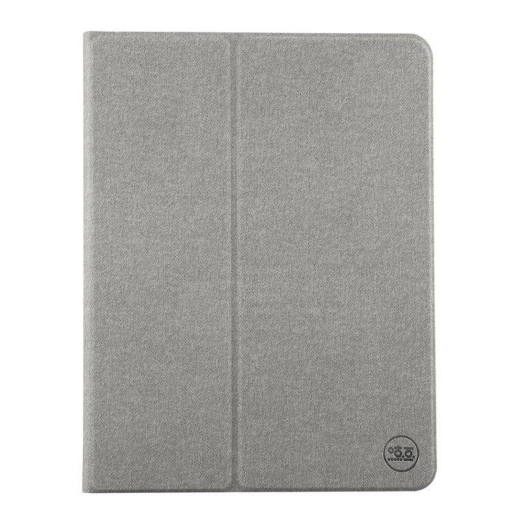 Fine Cloth Pattern Flat Leather Case for iPad Pro 12.9 inch, with Business Pen Slot