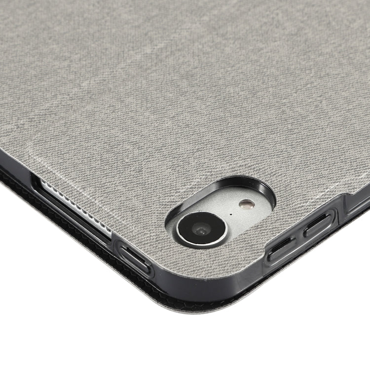 Fine Cloth Pattern Flat Leather Case for iPad Pro 12.9 inch, with Business Pen Slot