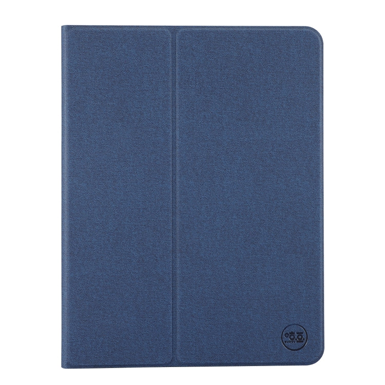 Fine Cloth Pattern Flat Leather Case for iPad Pro 12.9 inch, with Business Pen Slot