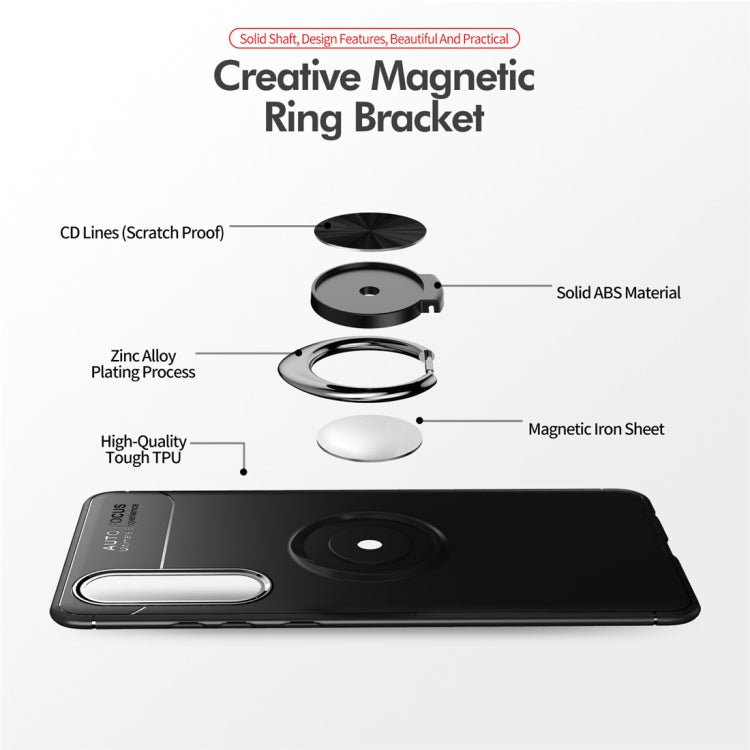 Metal Ring Holder 360 Degree Rotating TPU Case for Huawei P30