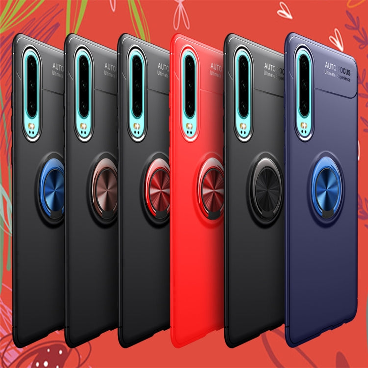 Metal Ring Holder 360 Degree Rotating TPU Case for Huawei P30