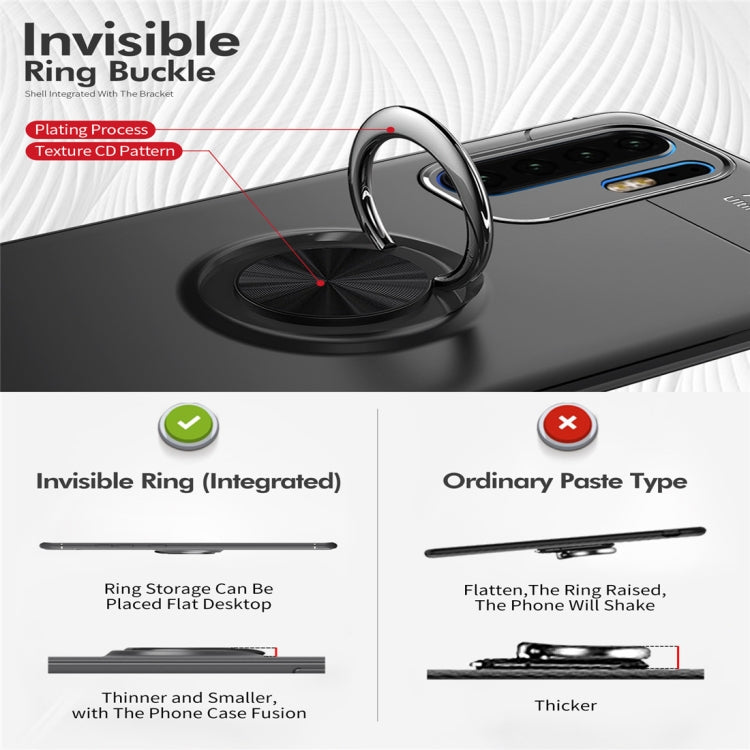 Metal Ring Holder 360 Degree Rotating TPU Case for Huawei P30 Pro