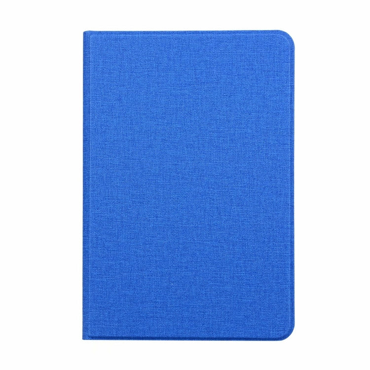 iPad Mini 1 / Mini 2 / Mini 3 Fabric Texture Horizontal Left and Right Open Solid Leather Case with Sleep Belt Bracket