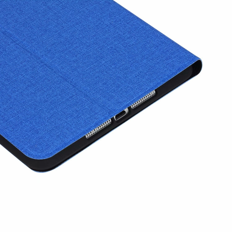 iPad Mini 1 / Mini 2 / Mini 3 Fabric Texture Horizontal Left and Right Open Solid Leather Case with Sleep Belt Bracket