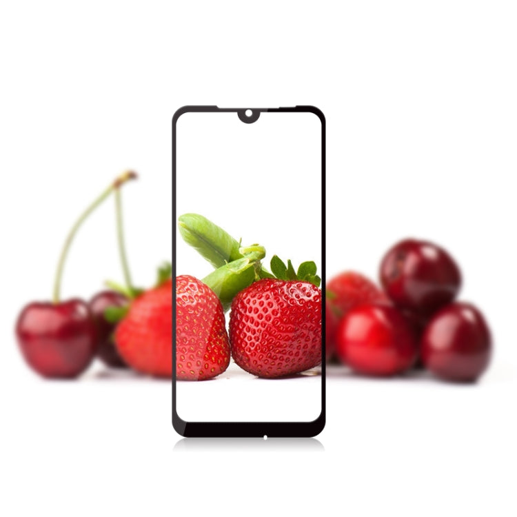 2 PCS mocolo 0.33mm 9H 2.5D Silk Print Tempered Glass Film for Xiaomi Redmi 7