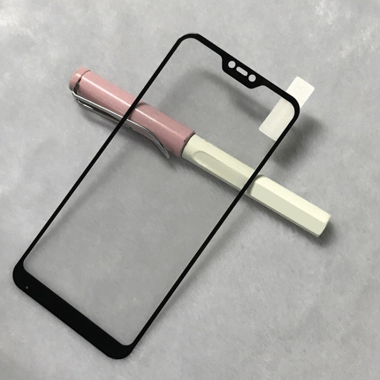 2 PCS mocolo 0.33mm 9H 2.5D Silk Print Tempered Glass Film for Xiaomi Redmi 6 Pro